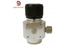 China Portable Aluminum Compact CO2 Regulator 60PSI For Carbonation supplier