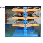 China Assembly Cantilever Storage Racks Lumber Long Pipes Storage Racking System manufacturer