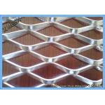 Decorative Expanded Metal Wire Mesh Panel / Metal Mesh Fencing 48 X 96 Size for sale