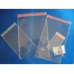 Flexible Clear Plastic Pouches Packaging Leakproof With Self Adhesive Strip for sale