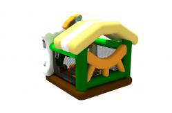 China Commercial Grade Stone Age inflatable Bouncer Jumping Castle PVC Inflatable Bouncy Games supplier