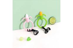 China Unisex Nontoxic Baby Silicone Toys Sensory Teether Multipurpose supplier