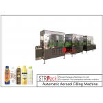 1200Cans/H 600ml Aerosol Filling Machine For Sunscreen Spray Production for sale