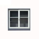 2 Sliding Door  Vertical Metal Bookshelf Fireproof Filing Cabinet for sale