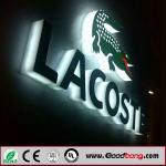 Backlit Acrylic LED Sign 3D Light Box Letter Sign for sale
