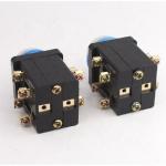 sreset switch start up button switch LA18-22 power button switch control button 2 on 2 off 220V for sale