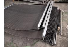 China 65mn Hight Carbon Vibrating Woven Screen Mesh For Mining And Crusher supplier