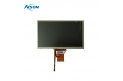 China 7 Inch TFT Resistive Touch Screen 800X480 Touchscreen Display Module 300 Cd/M2 supplier