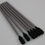 Disposable Long Round Head Lint Free Disposable Cleanroom Open-cell Foam Cleaning Swabs for sale