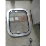 Fixed And Welded Installation Marine Wheelhouse Window With Aluminum Frame