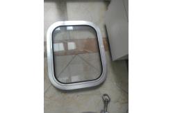 China Fixed And Welded Installation Marine Wheelhouse Window With Aluminum Frame supplier