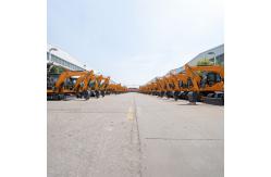 China Yuchai Engine Small Mini Excavator Yellow Hydraulic Excavator Machine supplier