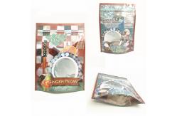 China 20x13.9cm Stand Up Plastic Pouch Packaging Glossy Surface supplier