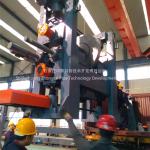High Frequency Rectangle Erw Steel Pipe Mill Profile Making Machine for sale
