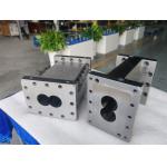 85mm Plastic Pellet Machine Parts Feeder Screw Barrel 67.8mm Center Distance Double-Screw PP Extruder for sale