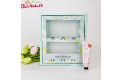 China Custom Hand Cream Paper Box Skincare Packaging Boxes With Window supplier
