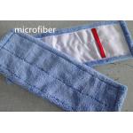 Microfiber Coral Fleece 13*45cm  Blue Dry Flat Floor Mop Pad Dust Mop Head for sale