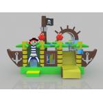 Boat Shaped Inflatable Castle Children'S Balloon Birthday Party Bounce House for sale