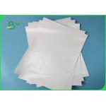 Food Grade PE Coated 50GSM Craft Paper White & Brown No Harm To People