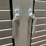 Frame Surface Treatment Powder Coating Aluminum Louver Window With Invisible Function