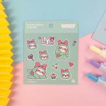 Manual Account Metal Decal Stickers Oil Glue Flashing Light Sticker for sale