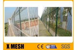 China 3660mm Height Security Metal Fencing 76mmx152mm Diamond Hole Size supplier