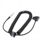 Teradek Bond 0B 2 Pin Male To Anton Bauer Camera Power And Video Cable D Tap Power Coiled for sale