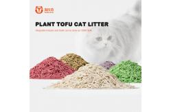 China Flushable Eco Friendly Natural Tofu Clumping Cat Litter Biodegradable supplier