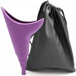 New Design Women Urinal Outdoor Travel Camping Portable Female Urinal Soft Silicone Urination Device for sale