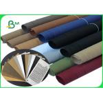 0.55 & 0.8mm Thick Washed Paper Width 150cm Brown & Black Color For DIY Crafts for sale