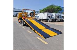 China CNHTC  4-7 Tons Rescue Recovery Tow Truck   Blockroad Broken Car   Roll Back supplier