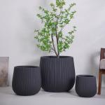 Modern Large Glazed Flower Pot with Luxury Atlantic Design for Home Decor in Dining and Living Room for Everyday Use for sale