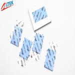 Blue soft Thermal Gap Filler 4.0 W/mK  silicone gap pad -50 to 200℃ for LED street lamp for sale