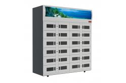 China Fresh Food Cabinet Refrigerated Freezer Locker 15.6'' Own Software Smart System supplier