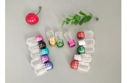 China 12mm PS Empty Plastic Pill Capsules Single Pill Capsule Packaging Bottles supplier