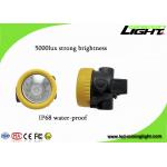 5000Lux 96lum 230mA 0.74W LED Mining Cap Lamp for sale
