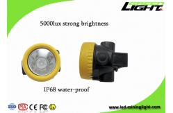 China 5000Lux 96lum 230mA 0.74W LED Mining Cap Lamp supplier