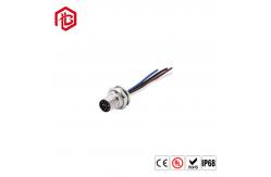 China Signal M12 Plastic Straight Angled Waterproof Aviation Connector supplier