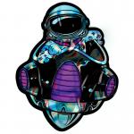 Custom Special Shaped Pouch Holographic Die Cut Mylar Bag For Custom