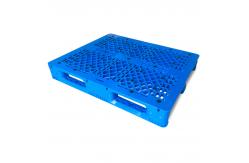 China Industrial Stackable Heavy Duty HDPE Plastic Euro Pallet For Forklift supplier