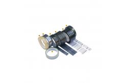 China OPP 2.5Mil 2mm Width Electronic Packing Conductive Grid Tape supplier