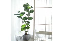 China Bathroom Decorative Artificial Potted Floor Plants Fiddle Leaf Fig supplier