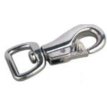 Swivel Eye Bull Snap Hook Zinc Alloy snap hook Round Eye Bolt  Snap Hook Tie snap hook for sale