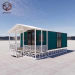 Fast Installation 20FT Premade Houses Grade 8 Earthquake Resistance Plywood Or PVC Flooring Easy for sale