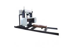 China 60 Inch 1600mm Wood Portable Sawmill Machine For Cutting Tree Trunk supplier