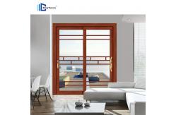 China Panorama Aluminium Sliding Doors , Narrow Thin Office Partition Door supplier