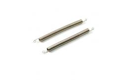 China Metal Single Loop Ends Extension Springs Customized Size supplier