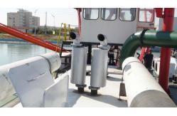 China 8 inch River dredging environmental protection cutter suction dredger with pumping 80m3/h supplier