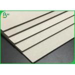Sturdy 1.5mm Straw Cardboard Sheet 130cm * 90cm Compressed Grey Packing Board