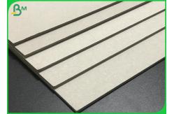 China Sturdy 1.5mm Straw Cardboard Sheet 130cm * 90cm Compressed Grey Packing Board supplier